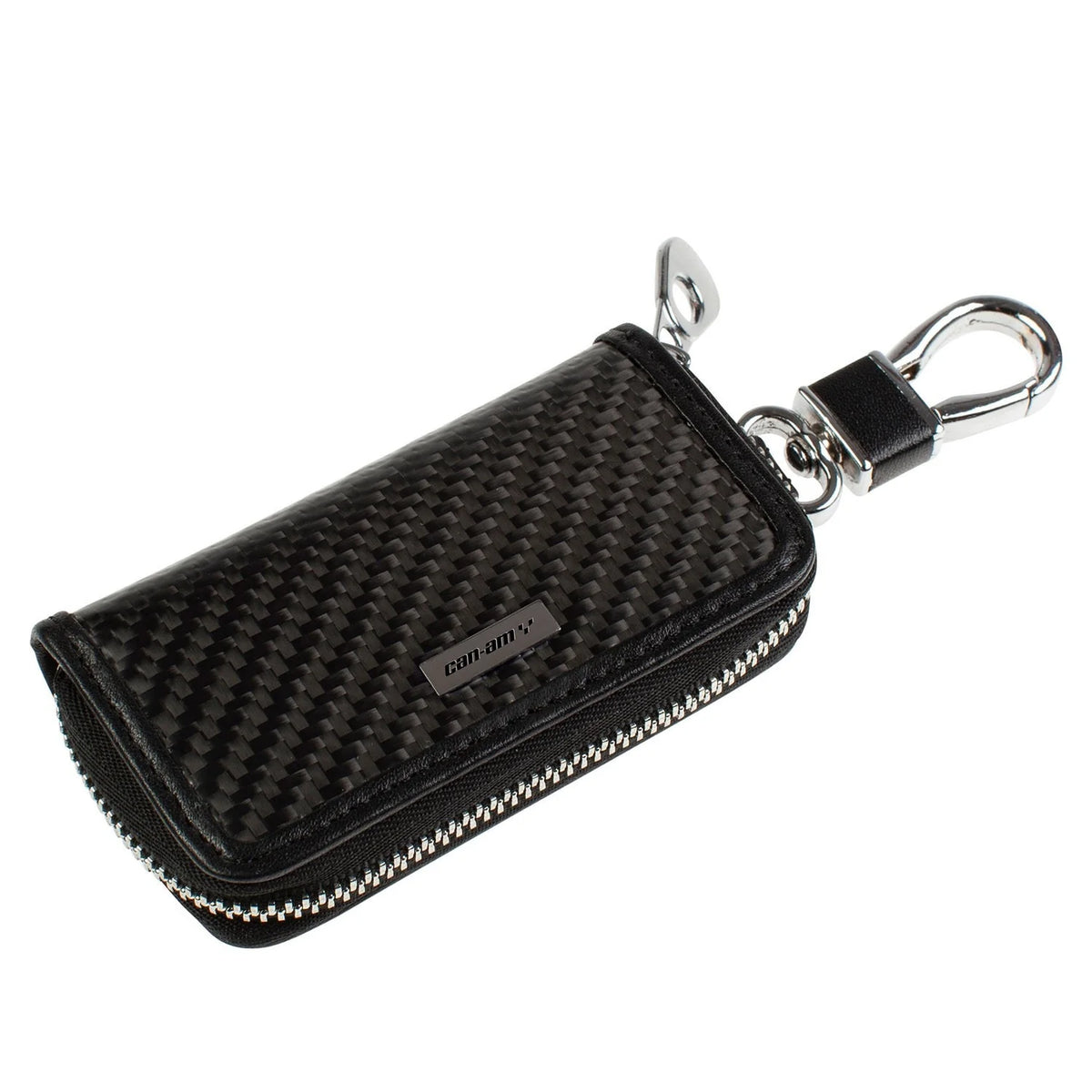CAN-AM ONRD CARB.FIBER WALLET/KEY CHAIN – PartsDepot